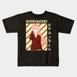 Shikimori Micchon Anime Kids T-Shirt